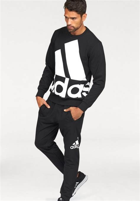 adidas sweatanzug herren baumwolle|adidas baumwolle joggeranzüge.